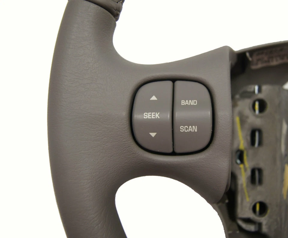 2000-2005 Buick LeSabre Steering Wheel Grey Leather New 25757141 25748179 - Image 2 of 4