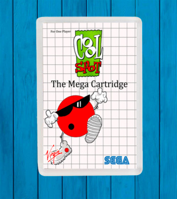 Jeu Vidéo Cool Spot Pour Sega Master System – Version Française, En Très Bon état Complet