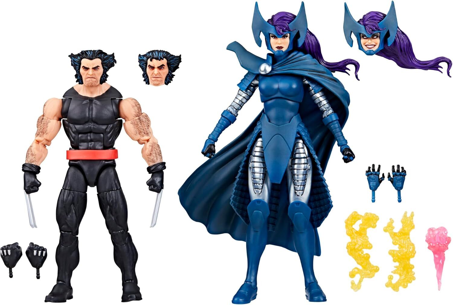 Серия Hasbro Marvel Legends Росомаха Псайлок 2 упаковки 6 штук для взрослых 50-летие 12790₽