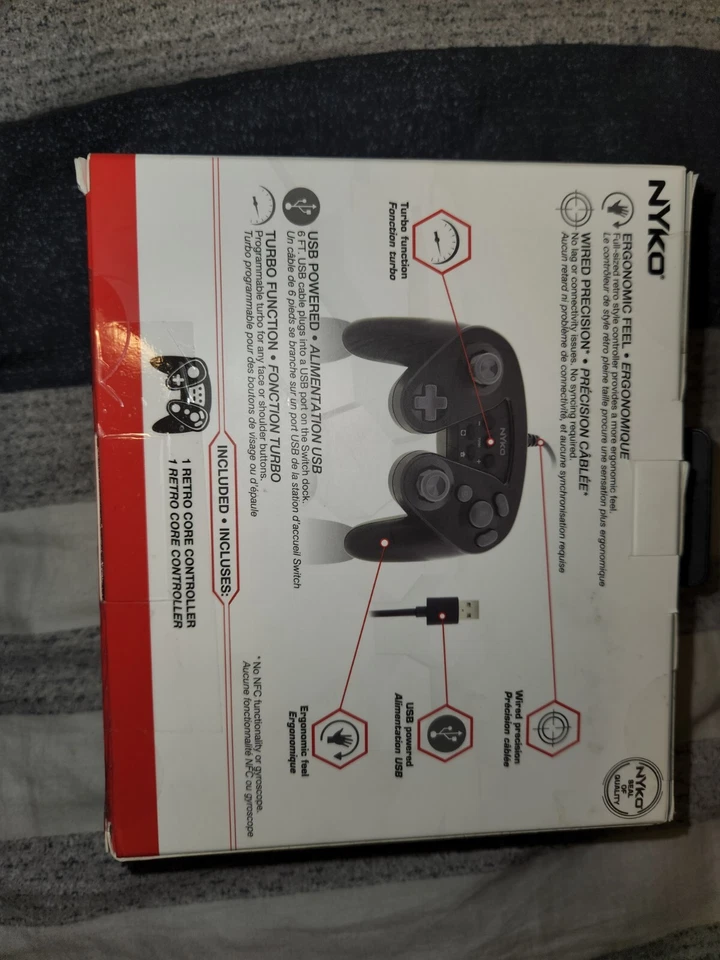Nyko Retro Core Wired Controller for Nintendo Switch - Image 2 of 4