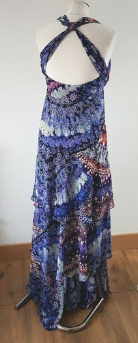 Matthew Willamson floaty Maxi Romantic Layered Dress Butterfly size 12 - Picture 9 of 12