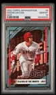2022 Topps Japan Edition Shohei Ohtani # 8 MVP PSA 10 Pop Of ONLY 6