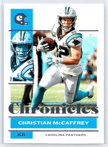 Christian McCaffrey #14 2021 Panini Chronicles card