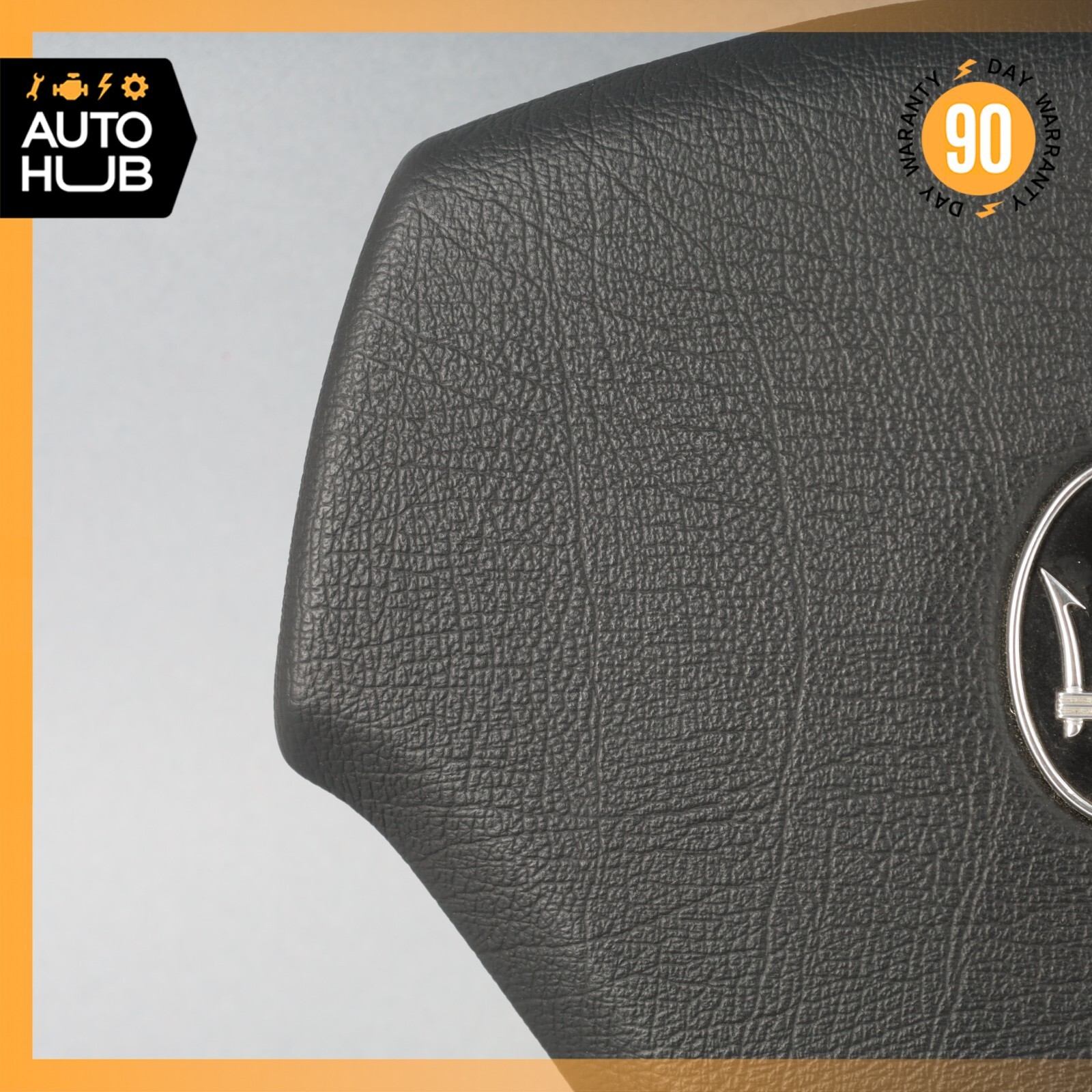 08-19 Maserati GranTurismo S M145 Steering Wheel Air Bag Airbag Black OEM