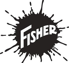 Calcomanía adhesiva de coche FISHER ALOWS varios colores COMPRA 1 OBTÉN 1 GRATIS