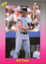 1989 Classic Travel Will Clark San Francisco Giants #180