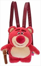 Disney Store Japan Lotso Huggin Bear Toy Story Backpack Plush Doll Bag NEW