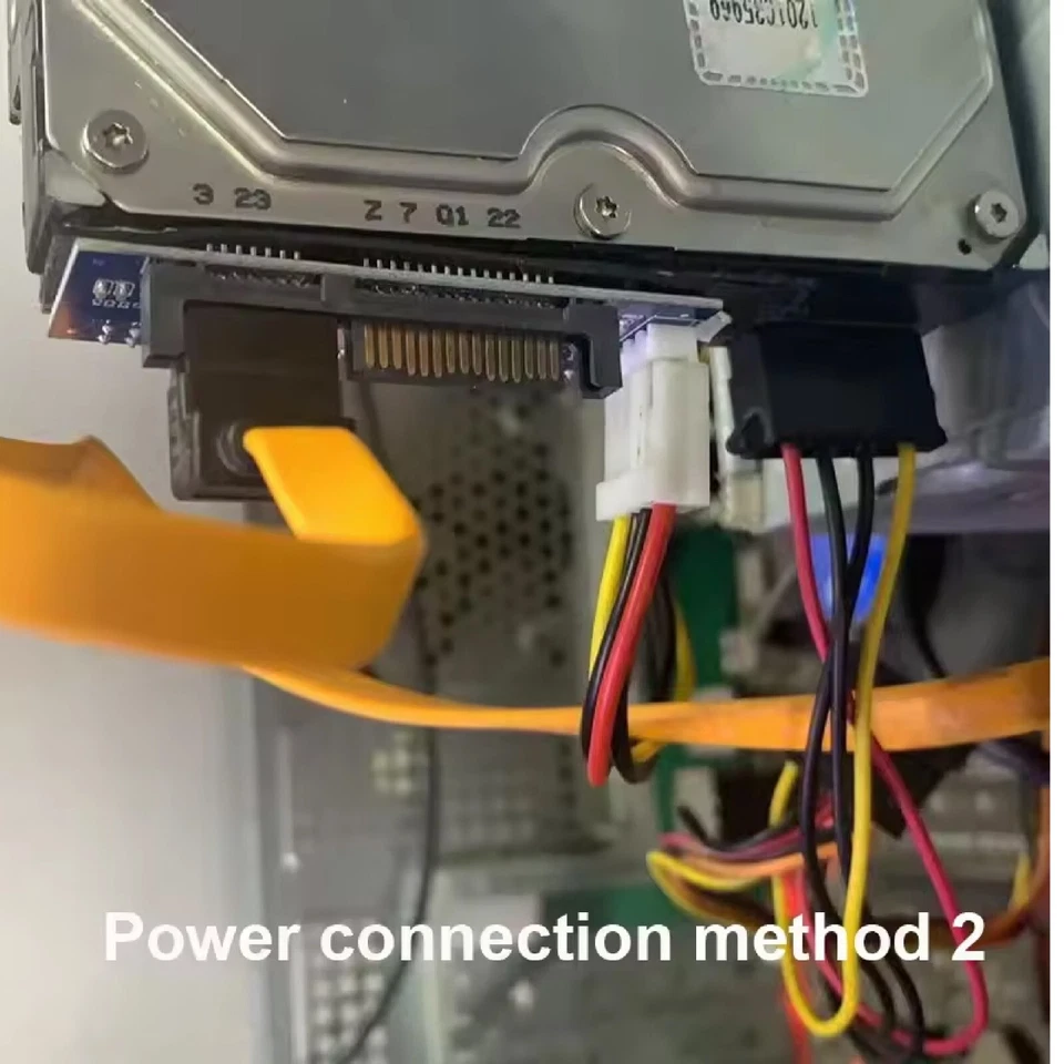 Adaptateur IDE vers SATA pour disque CD HDD 3.5" - Photo 3/4