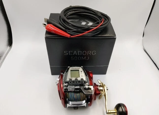 Daiwa 19 SEABORG 500MJ Right 3.6 Electric Reel English Display