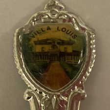 Villa Louis Wisconsin Vintage Souvenir Spoon Collectible