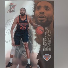 Topps 2026 Mikal Bridges Knicks Rookie [RC] Rookie Pick 10 #84 NBA Card. rookie card picture