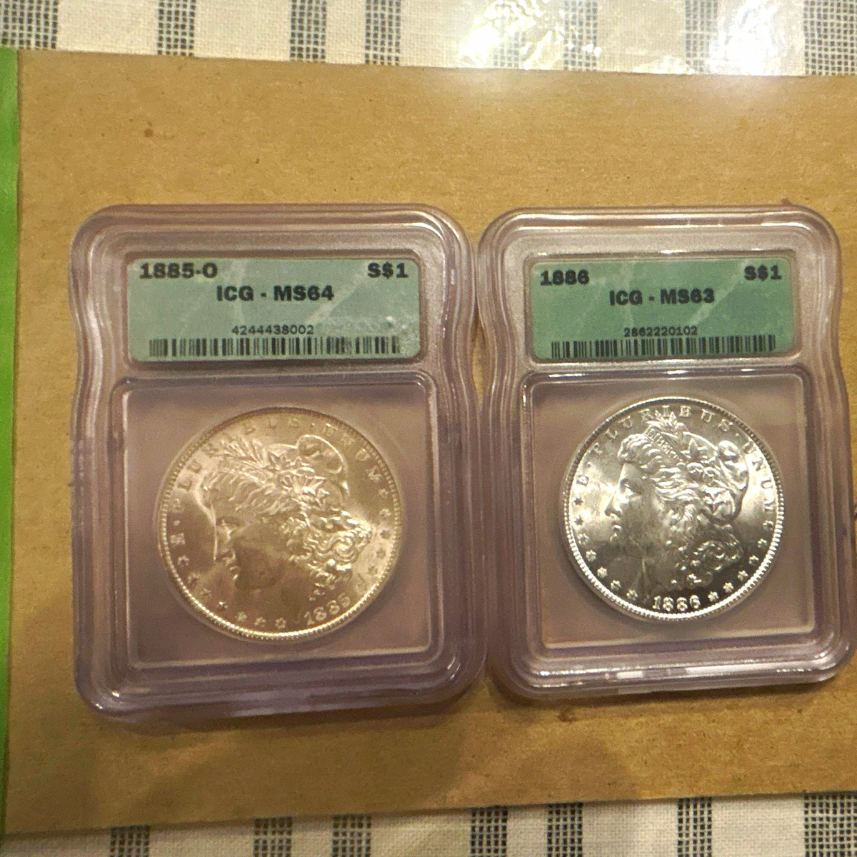 MS 63 Graded 1885 Year Morgan US Dollars (1878-1921) for sale | eBay