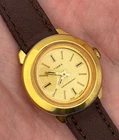 1975 Vintage Ladies Timex Gold Tone Mechanical Watch - Good Condition - WORKING!