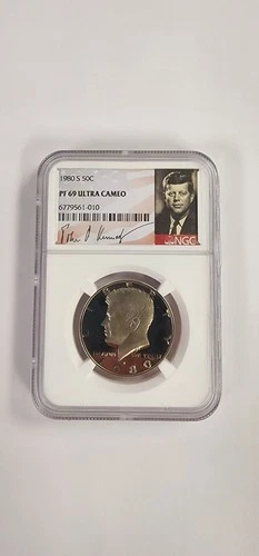 NGC PF69 Ultra Cameo 1980-S Half Dollar