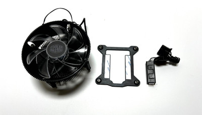 Cooler Master i71C Intel CPU Air Cooler Fan - Anodized Black RR-I71C-20PC-R1