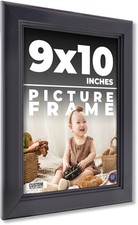 9x10 Frame Black Passaggi Solid Wood Picture Frame Width 1.5 Inches | Interior F