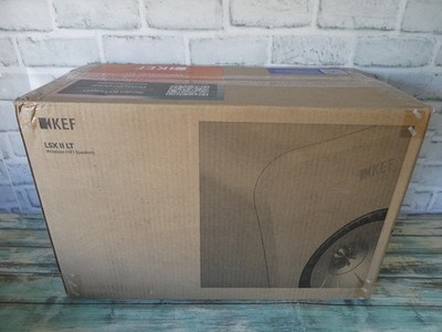 KEF LSX II LT Wireless Bookshelf Speakers Pair 200W Sage Green Sealed Factory
