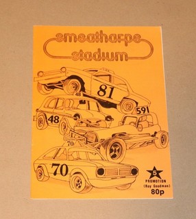 1990 Taunton Brisca F2 stock car semi final & Ministox programme 19 August