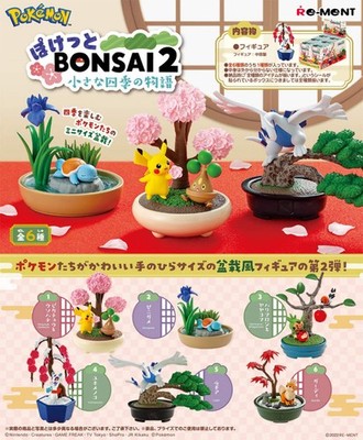 Re-Ment Pokémon Pocket Bonsai 2 Little Stories of the Four Seasons