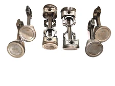 LQ4 6.0L GEN 4 LS2 LS1 CONNECTING RODS W/ PISTONS STD BORE OEM FLOATING PIN TYPE