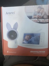 ARENTI 4MP Baby Monitor WiFi 2.4G/5G, Auto Tracking, Night Vision, Temp Sensor