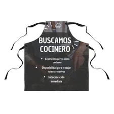 Chef's Apron - Personalized Cooking Gift, Kitchen Accessory