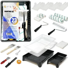 Allgala 23-Piece Ultimate Versatile DIY Decorating Painting Tool Kit with All...