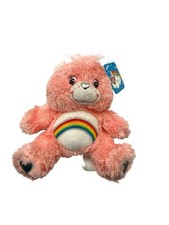 25th Anniversary Care Bears Cheer Bear Plush 2008 Silver Nose With Tag