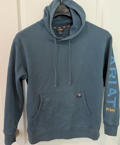 Ariat Rebar Graphic Hoodie Stargazer Blue