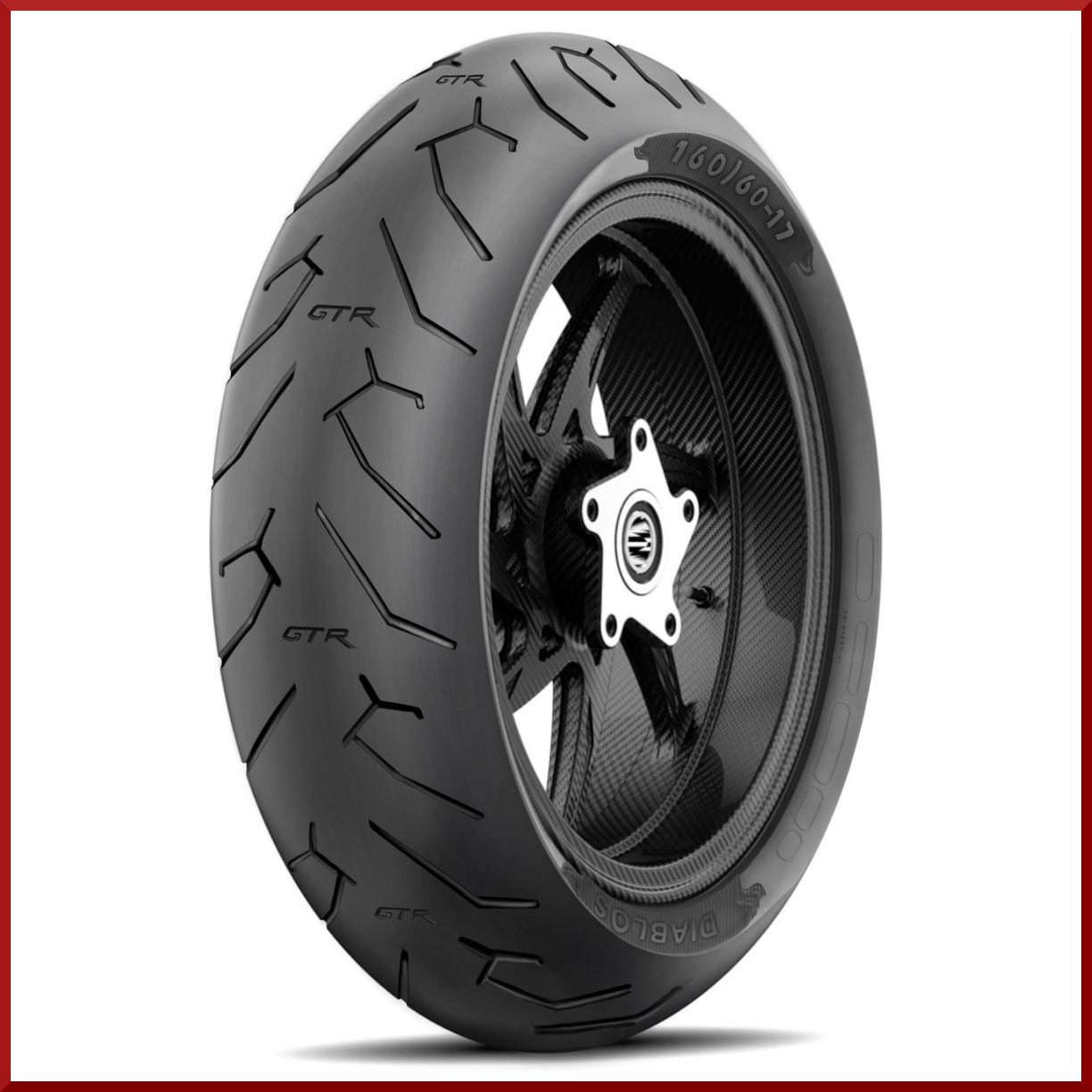 Roadmax Diablo Rear 160/60-17 (75H) Motorcycle Tire for Honda Yamaha Harley etc