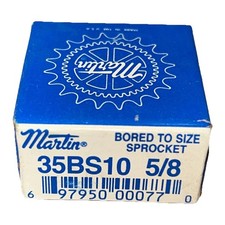 Martin sprocket Bored To Size sprocket 35BS10 5/8 NIB