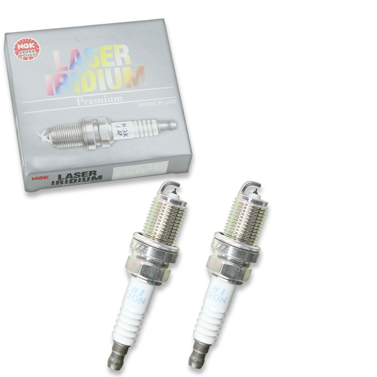 2 pc NGK 2687 FR6EI Laser Iridium Spark Plugs for PK20TT MN163236 IK20TT ie