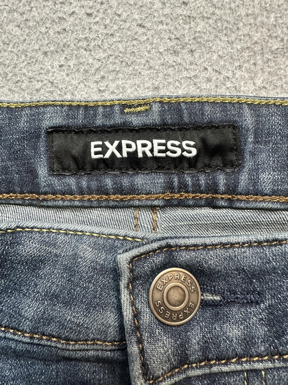 Express Hyper Stretch Classic Boot Jeans Mens 40x… - image 9