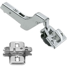 Blum Soft Close Inset Hinge 110 Clip Top 71B3750 & Cabinet Mounting Plate