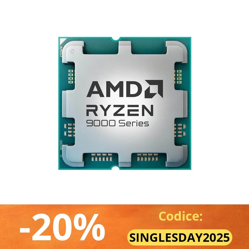 AMD Ryzen 7 9800X3D CPU Tray AM5 4.7GHz 8Core 16T L3 Cache 96MB Sockel 120W