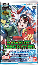 Digimon EX11: DAWN OF LIBERATOR Booster Pack 12 Cards