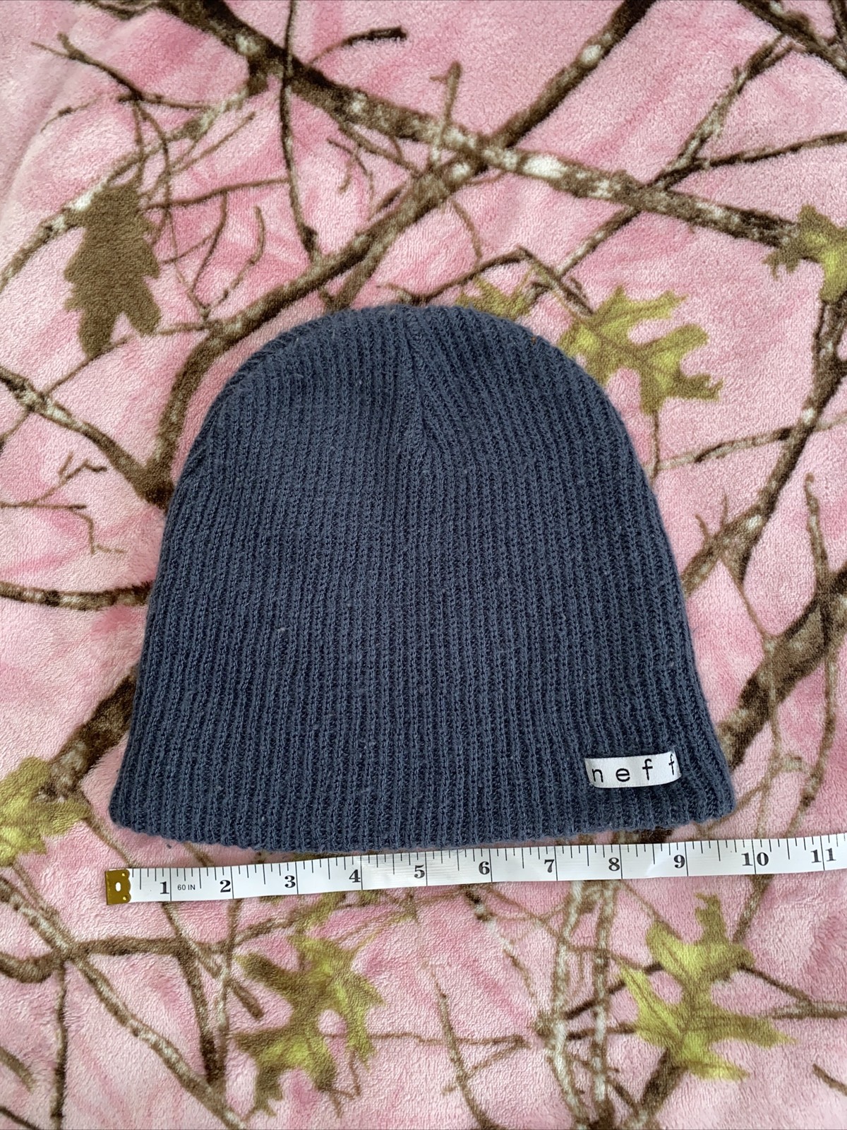 Neff Daily Beanie, Acrylic Rib Knit, One Size Fits Most, Purple