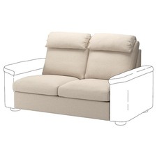 Copertura sezione 2 posti Ikea Lidhult - Gassebol beige chiaro 604.043.62