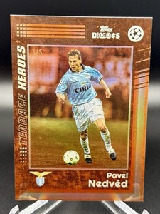 Topps Chrome NEDVED ネドベド 直筆サイン ゴールド 50シリ 【公式通販】