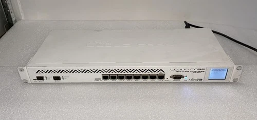 MikroTik CCR-1036 8G-2S+ Cloud Core Router FULL TESTED