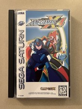 Mega Man X4 Sega Saturn US Version, Complete Reg Card