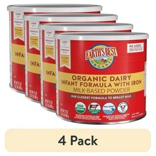 Earth's Best Organic Infant Formula With Iron 21 Oz 4 cans