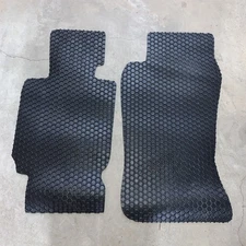 Intro-Tech Automotive 2010-2014 BMW Z4 Hexomat Black Floor Mat Set 2 PCs