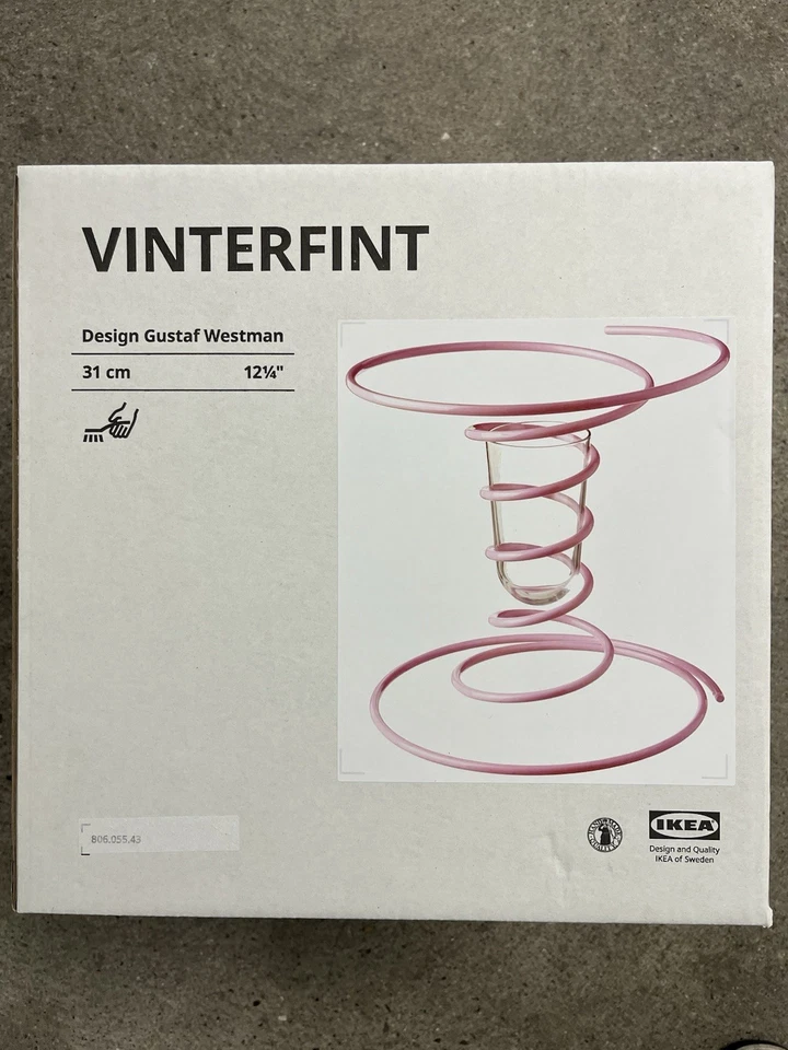 NEU Gustaf Westman x IKEA Vase rosa Vinterfint 2025 Limited Edition NEU & OVP✅