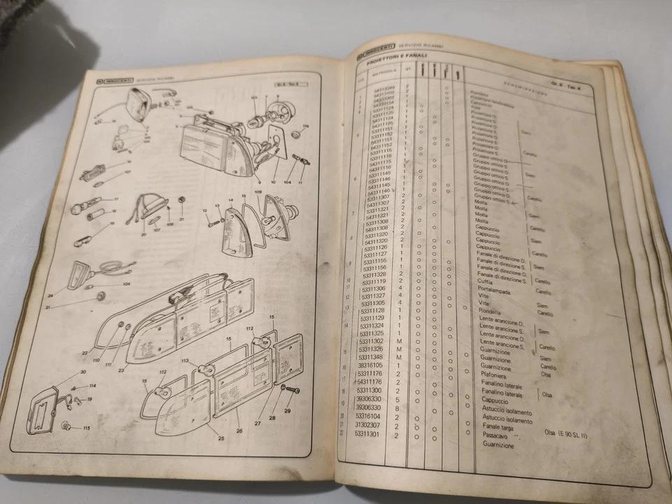 Catalogo Ricambi Innocenti Mini90,Mini90SL,Mille,Mini120 - Immagine 2 di 3