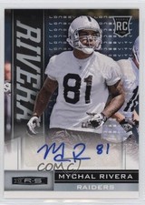 2013 Panini Rookies & Stars Longevity Parallel Signatures Mychal Rivera Auto 1u6