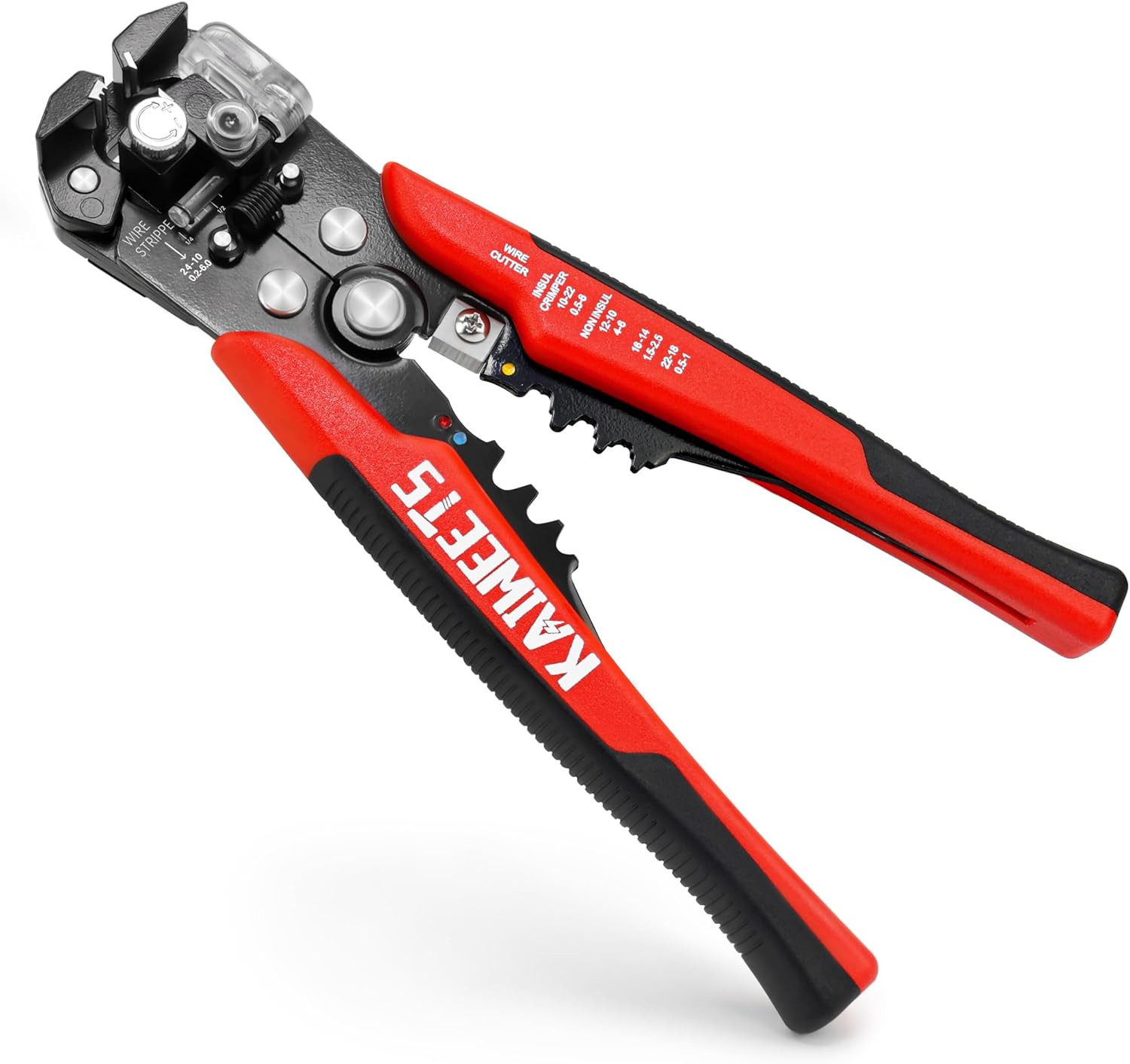 Pinze Spelafili 3 in 1 KAIWEETS Automatiche Taglio Crimpatrice Elettricisti