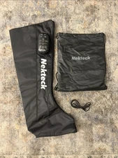 Nekteck Leg Massager Recovery System, Cordless Air Compression Massage, Black 