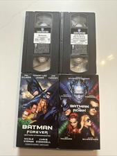 Batman, Batman Returns, Batman Forever, Batman & Robin VHS Captioned Collection