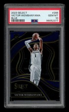 2023-24 Panini Select Blue: #288 Victor Wembanyama PSA 10 GEM MINT